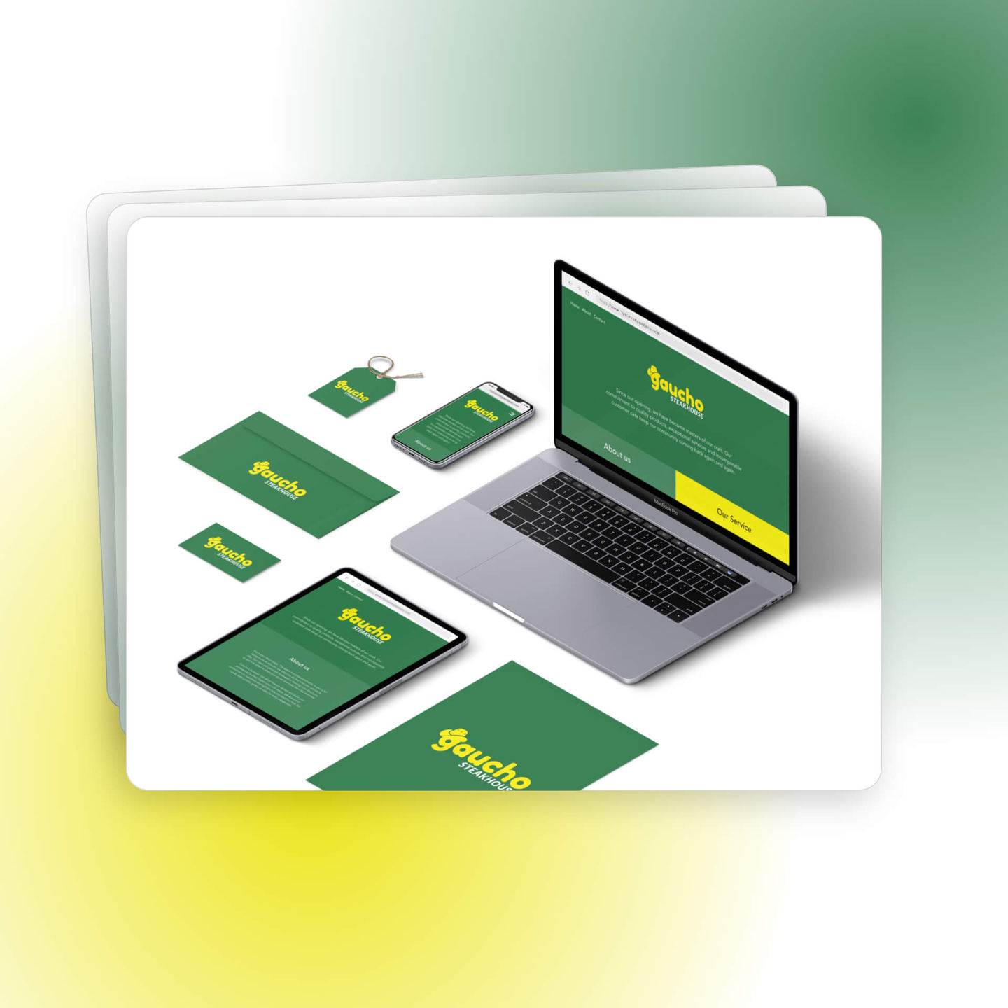 UON studio - Express Logo - branding mockups