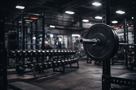 Picture of grey gym with nice equipment.png