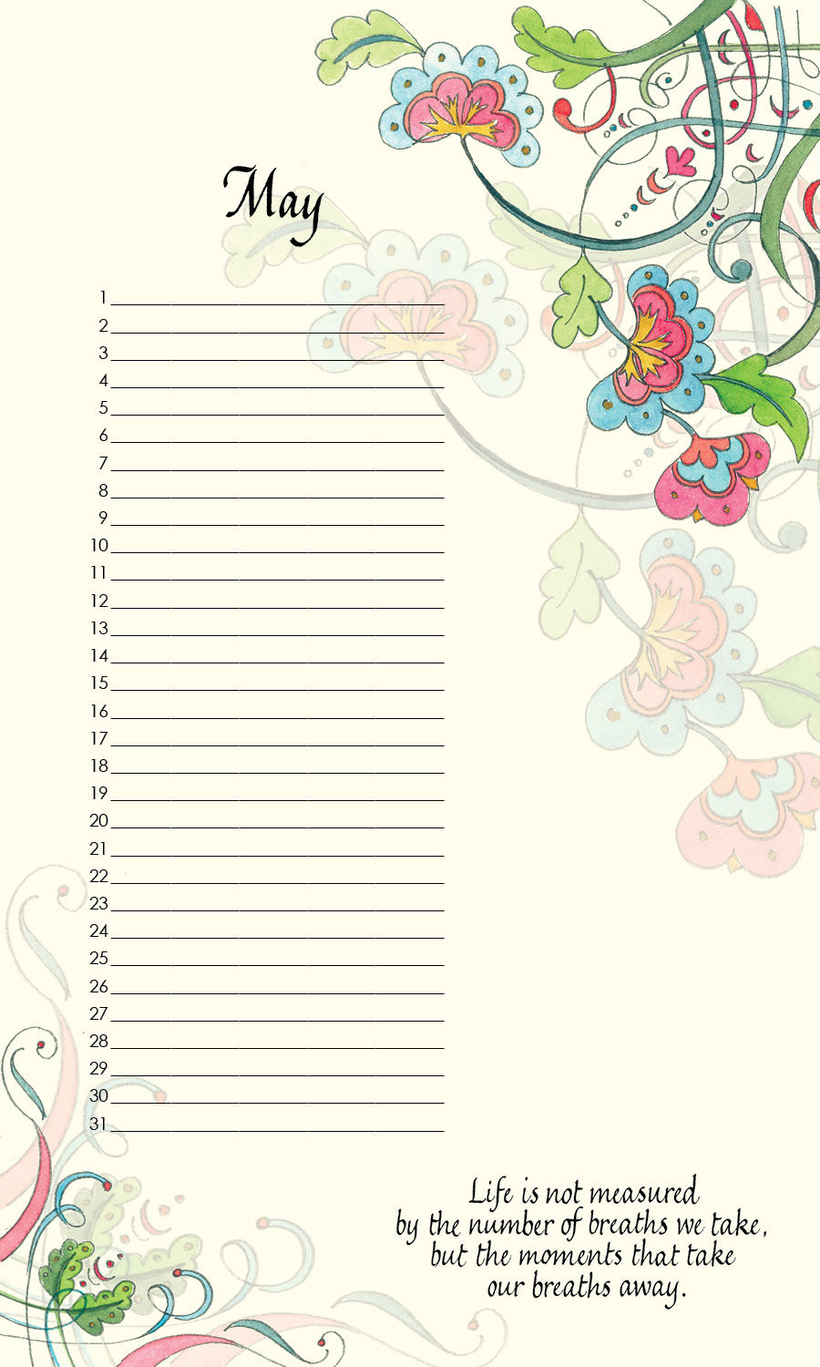 Thumbnail: Perpetual Calendar, a Nittany Quill Original