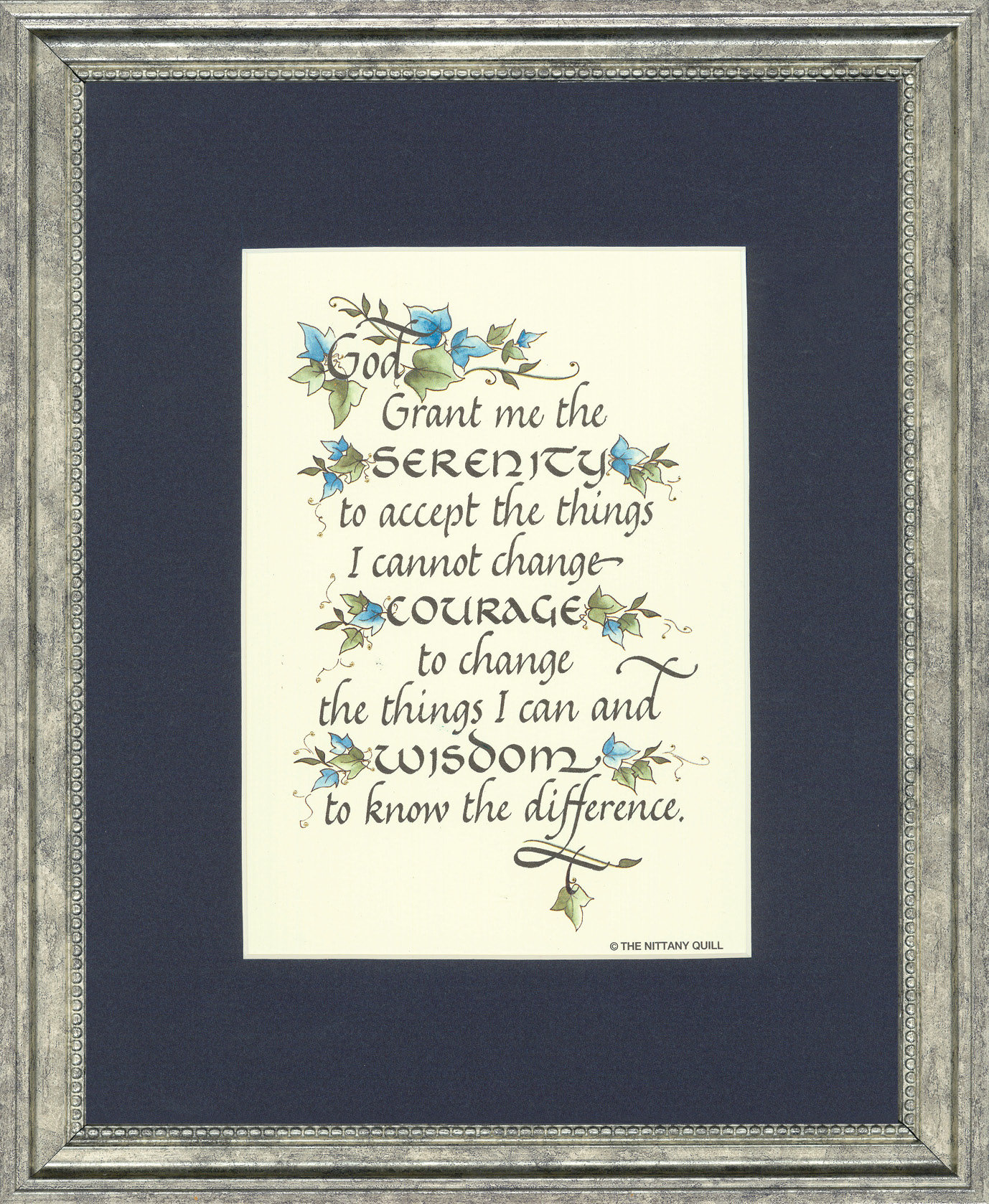 serenity prayer the nittany quill