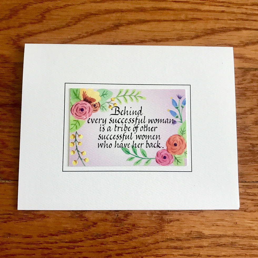 Thumbnail: We the Women Notecard Set