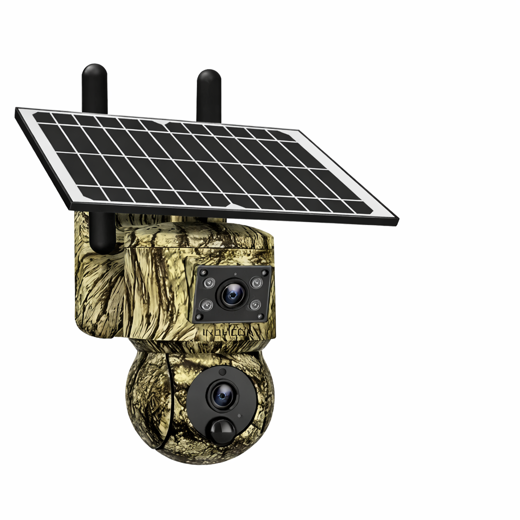 solarna 4G SIM PTZ kamera dve kamere GPS UBOX