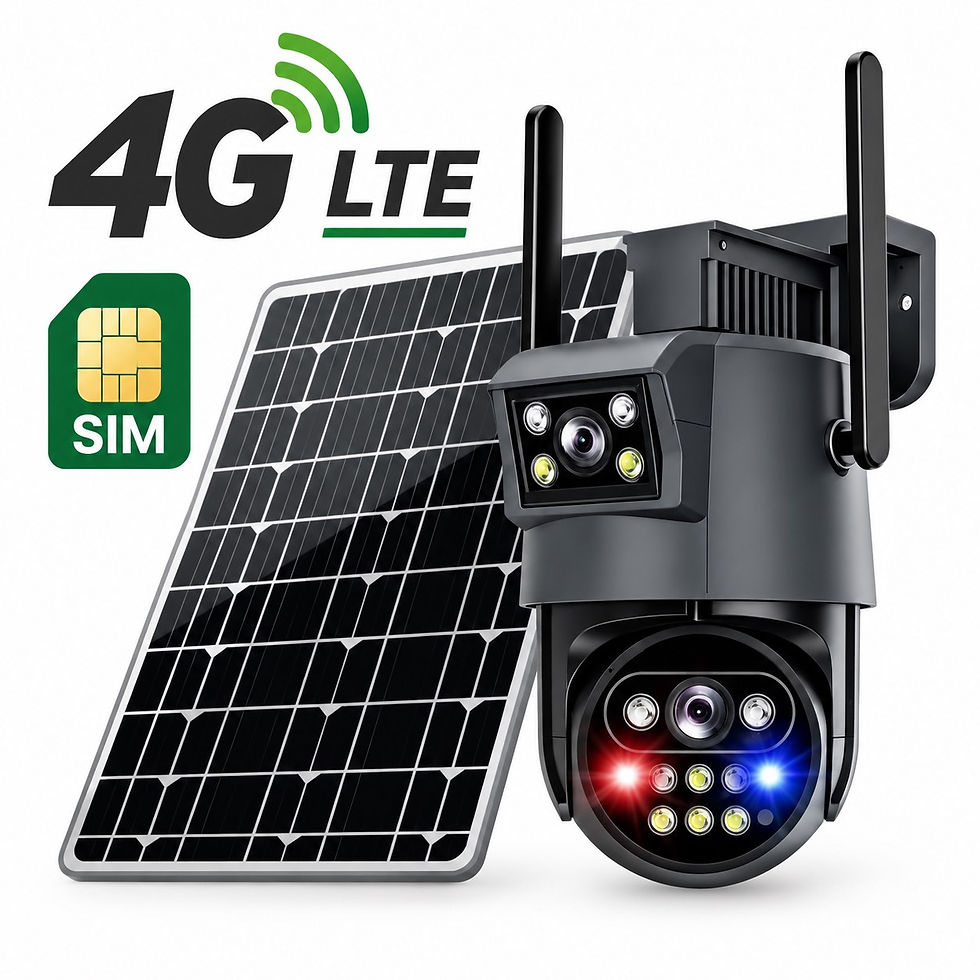 4G solarna kamera