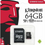 Thumbnail: memorijska kartica 64gb microsd class 10 uhs i