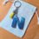 Miniature : Porte-clés lettre "N" en résine - Personnalisable