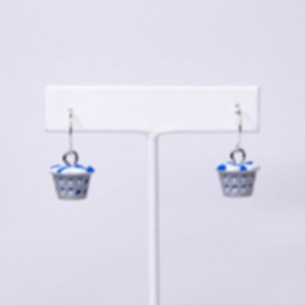 Laundry Basket Earrings Clearance