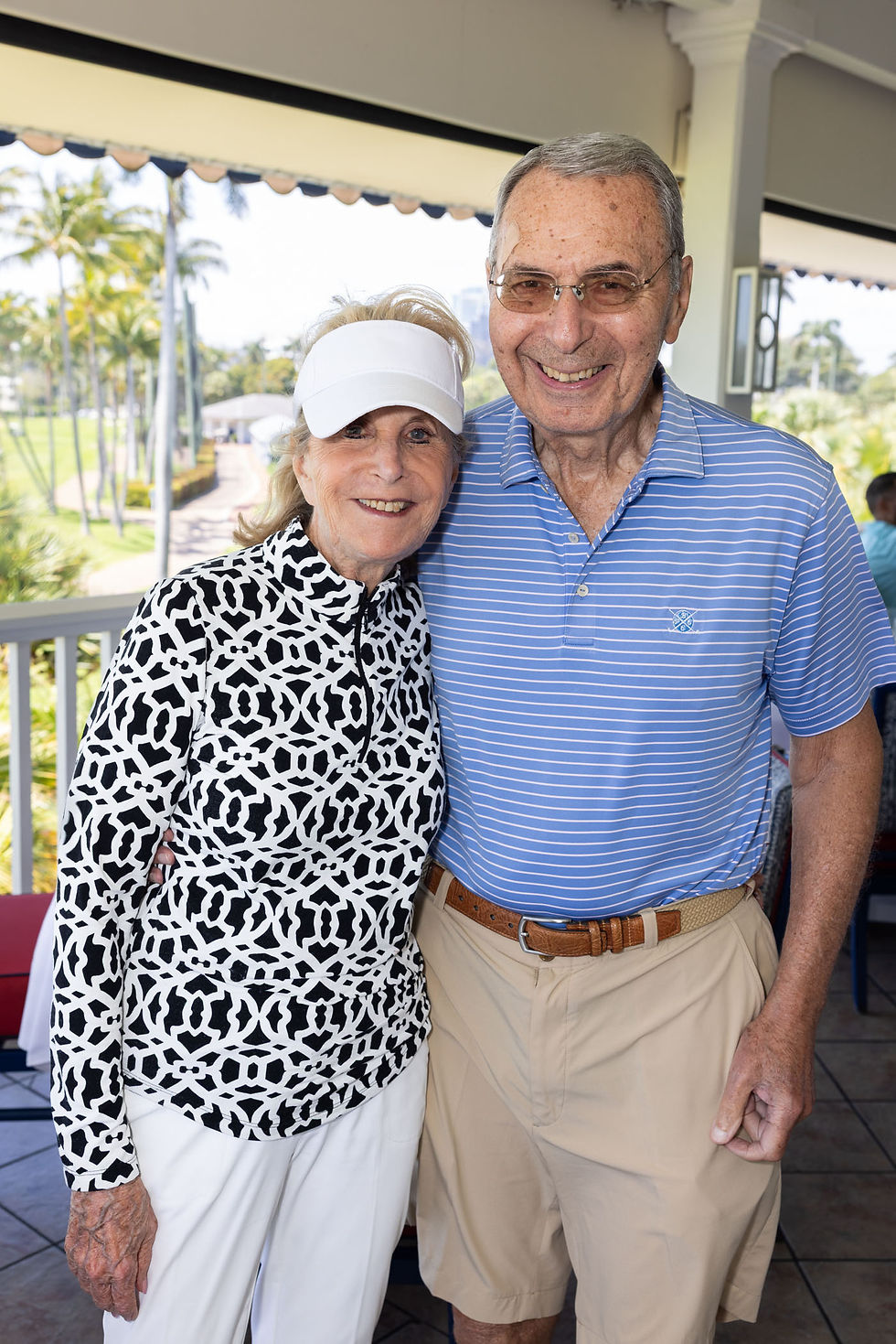 Phyllis and Bill Mack at the MorseLife Annual Golf Classic Fundraiser, April 6 at The Breakers Ocean Course. [Photo by Capehart]