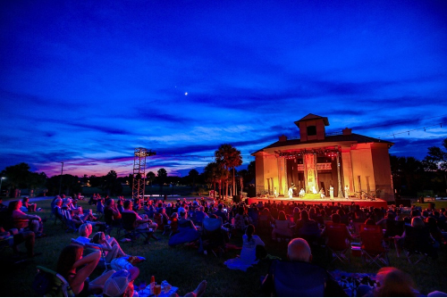 Carlin Park as the Palm Beach Shakespeare Festival presents Shakespeare by the Sea. [Photo by Palm Beach Shakespeare Festival]