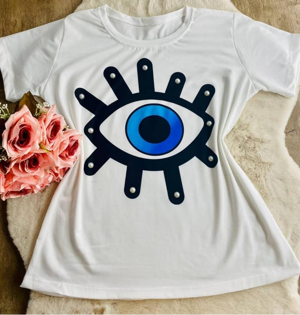 T-Shirt Olho Grego 💟