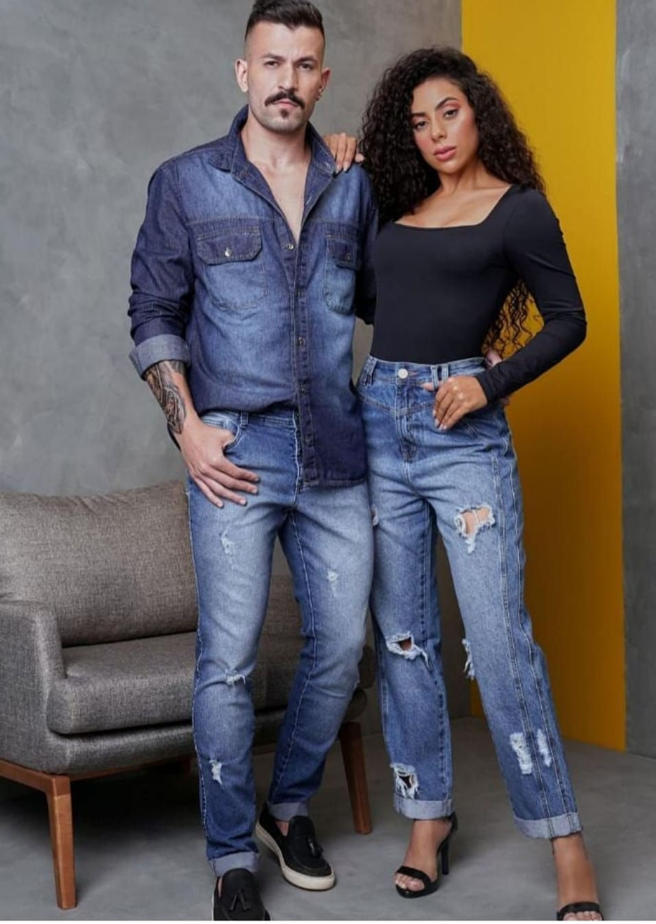 Miniatura: Calça Jeans Mom Linda Z💟