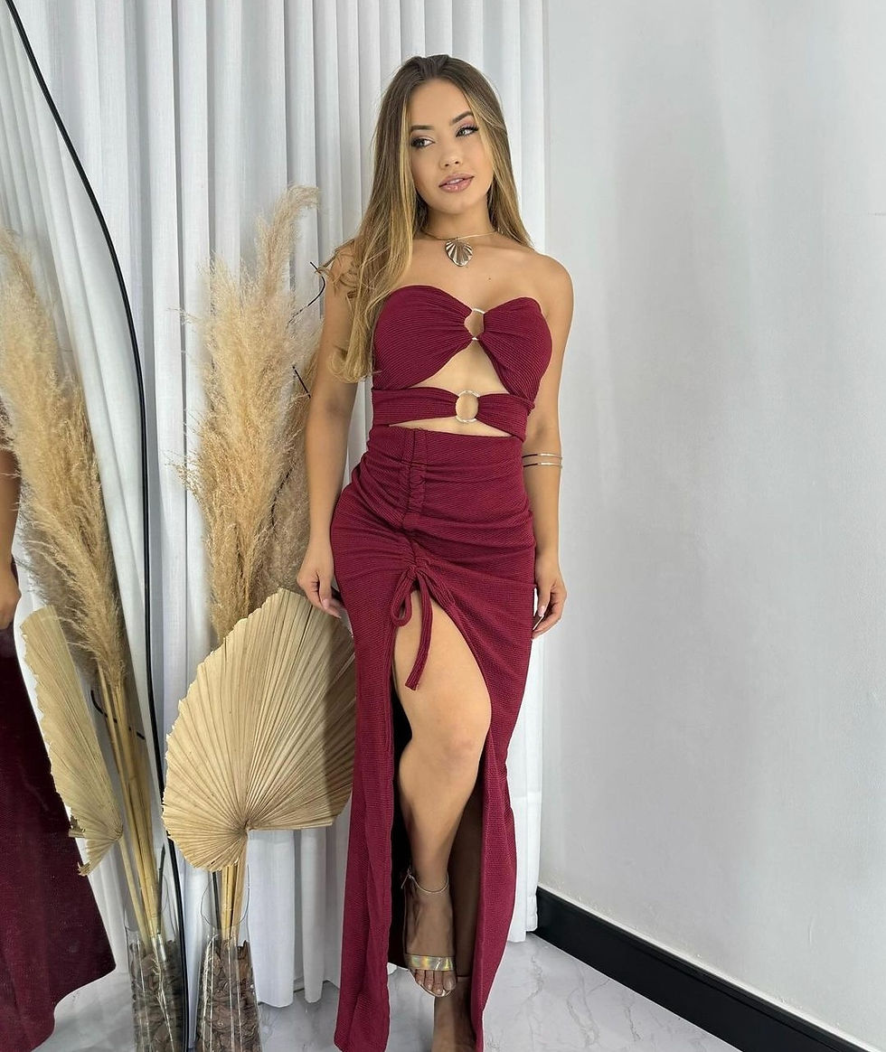 Vestido Sabrina Tomara que Caia 💟