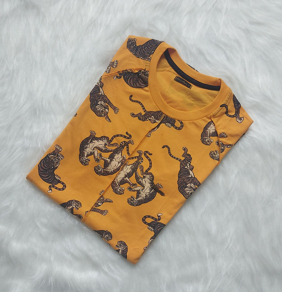Miniatura: Camiseta Longue Estampa Tigres💟