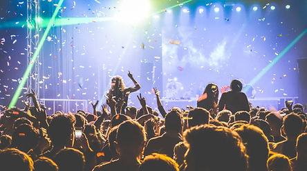 Multitud de conciertos