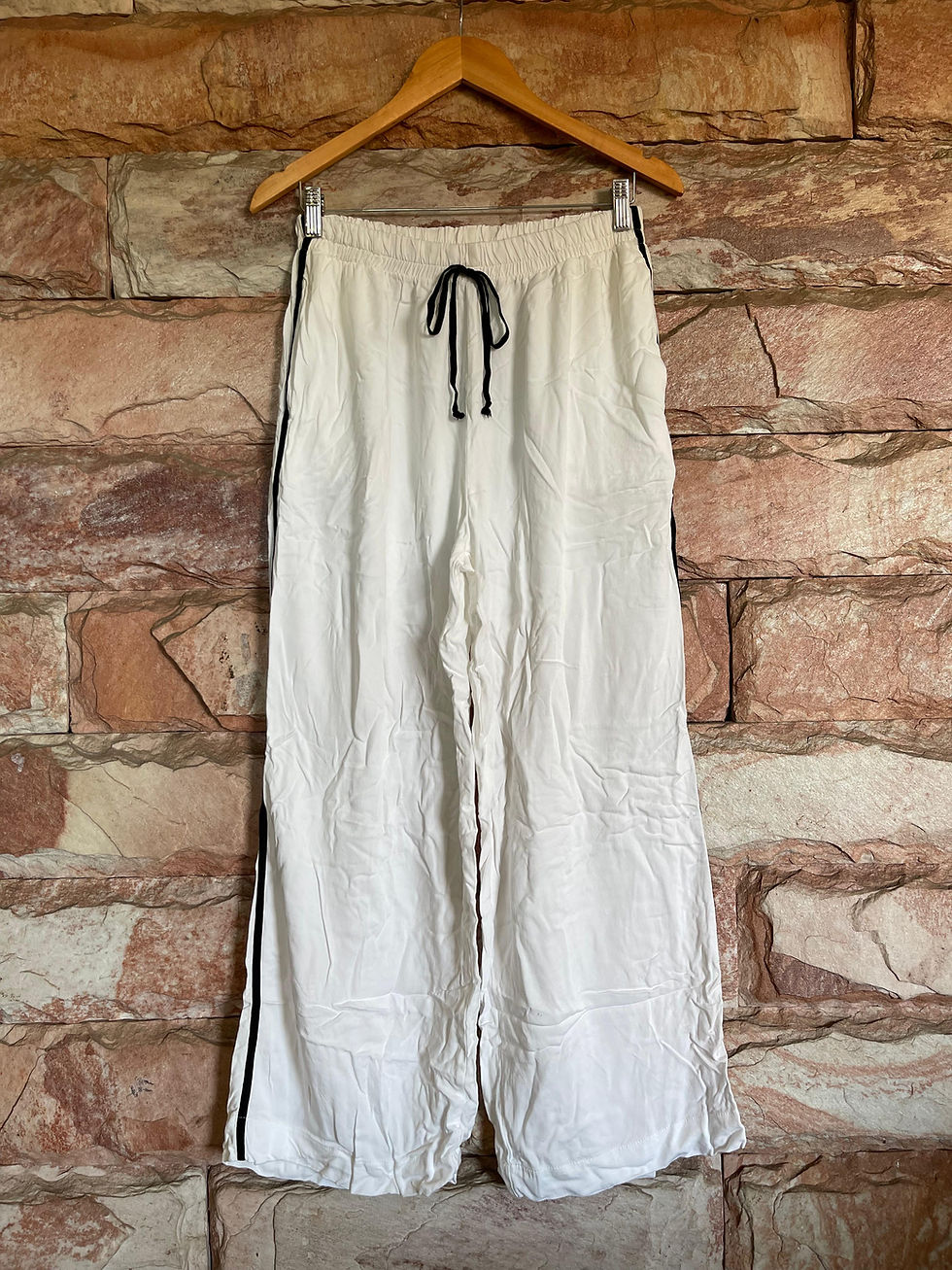 Miniatura: Pijama Branco Regata Fina com Calça