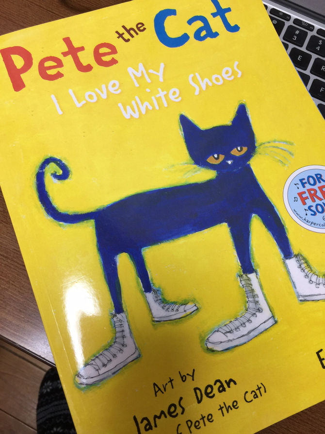 英語絵本の読み聞かせ