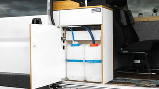 Wassertank-Abwasserkanister-Küche