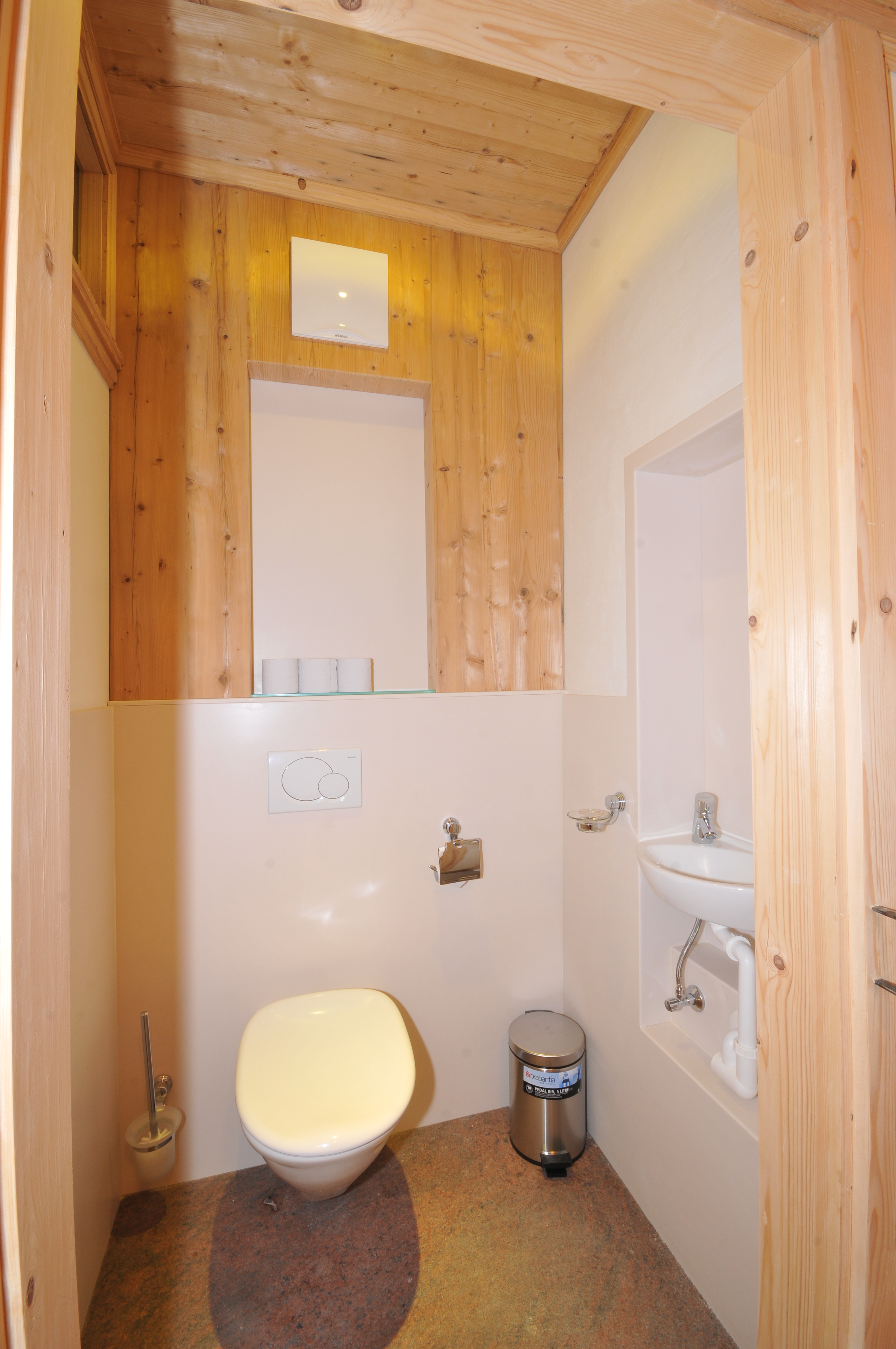 separate toilet