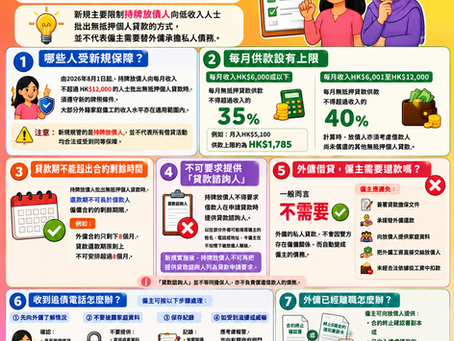 2026年8月1日起香港外傭借貸新規及僱主處理追債電話重點