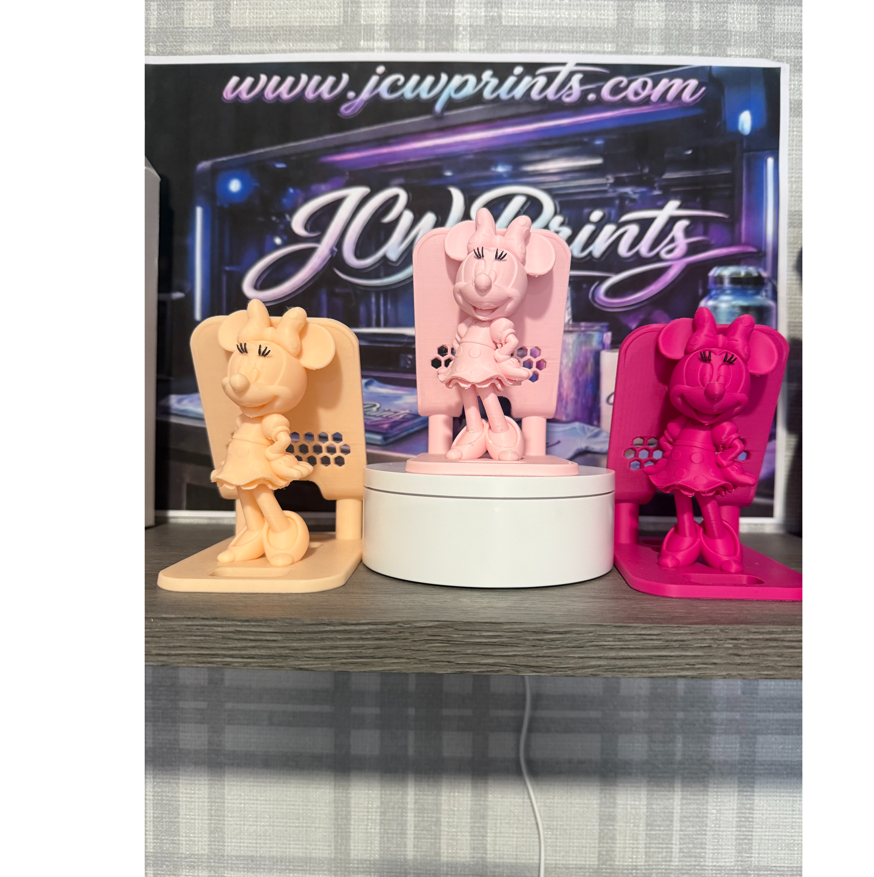 Character 3D Printed Phone Stand