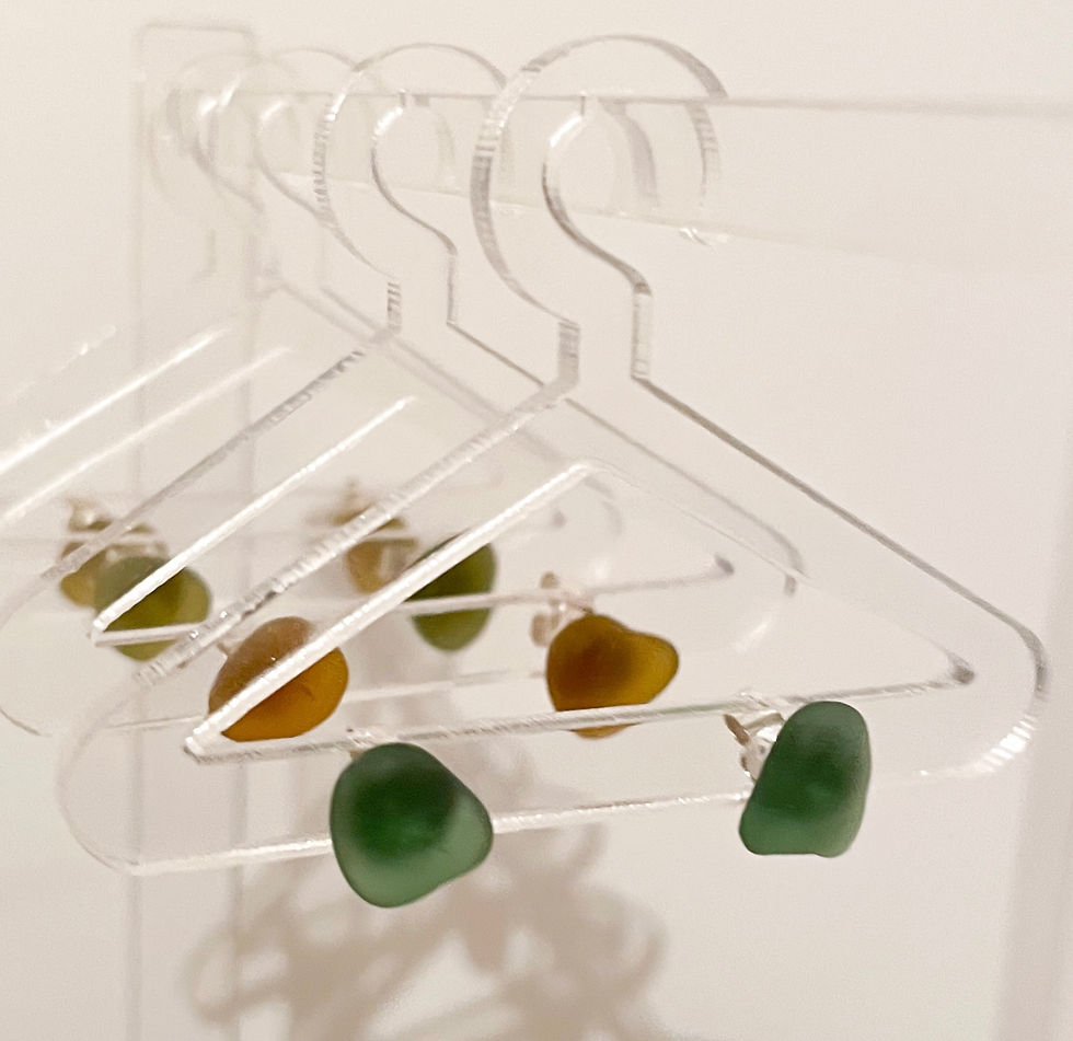 Thumbnail: Seaglass earrings 