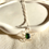 Thumbnail: Seaglass Flower Necklace
