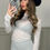 Thumbnail: MIMI Black Denim Sun Cowboy Hat 