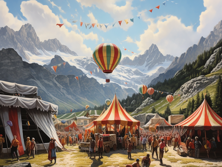 K'Apples fait ses débuts à la Foire du Valais - le plus grand foire de Suisse