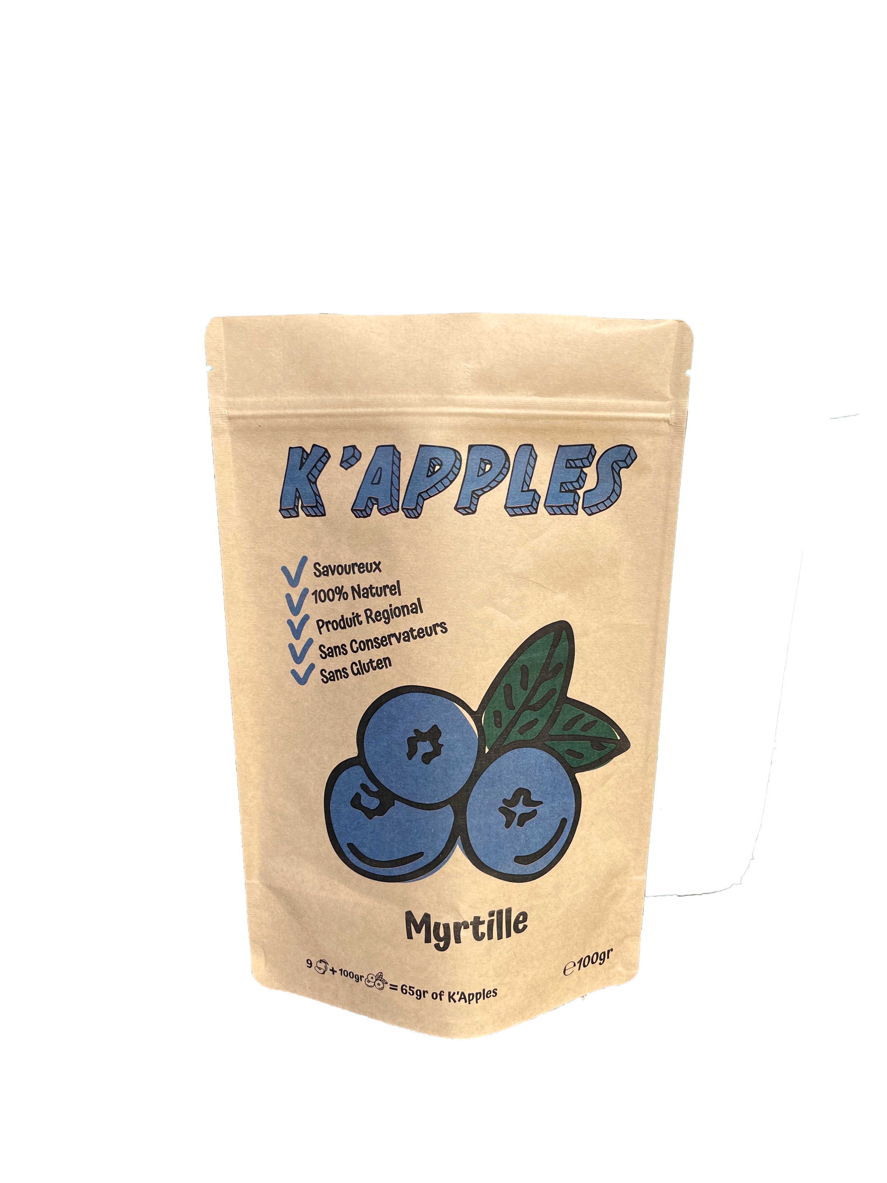 K'Apples with Blueberries