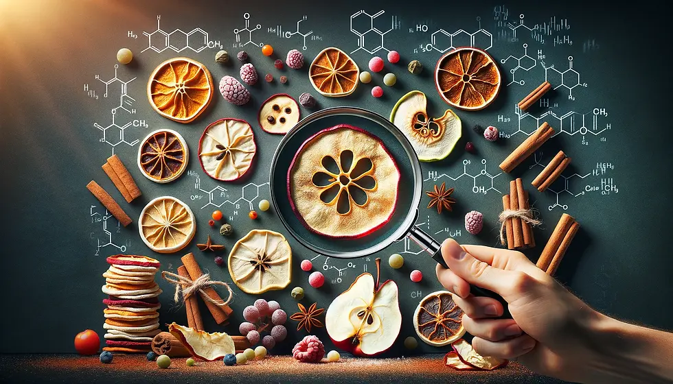 Die Wissenschaft der dehydrierten natürlichen Snacks
