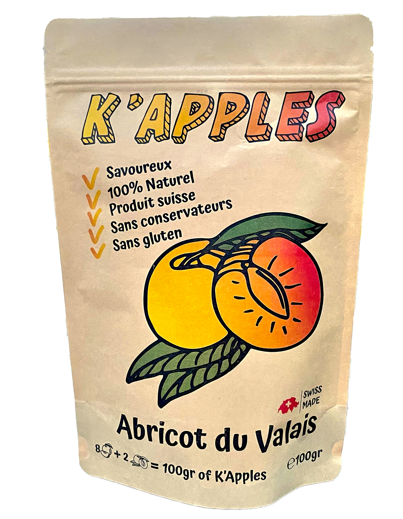 K'Apples with Valais apricots and alpine herbs
