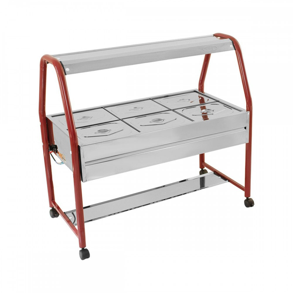 SELF SERVICE SALADA 06GNS LUXO VINHO 220V