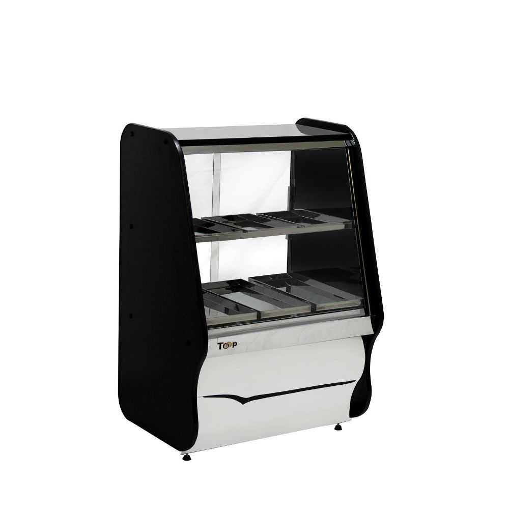 EXPOSITOR VITRINE SALG.TOOP VST 070 220V BLACK - ORMIFRIO