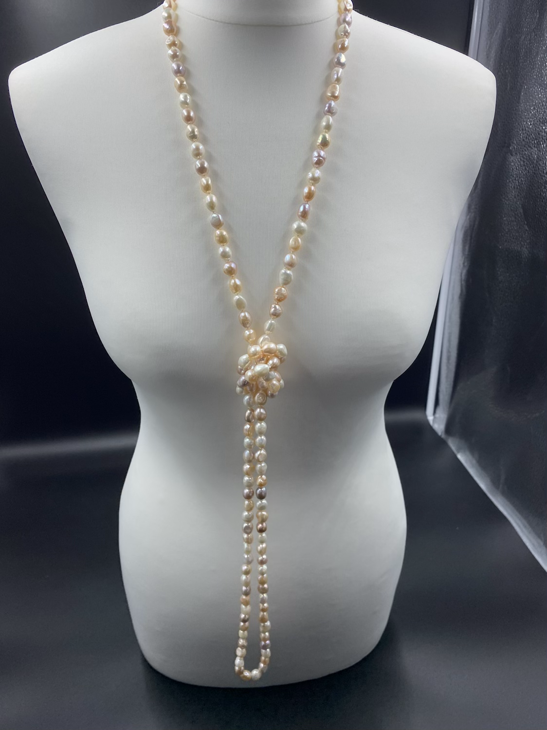 Multi-coloured Freshwater Cultured Baroque Pearls Necklaces