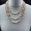 Thumbnail: Multi-coloured Freshwater Cultured Baroque Pearls Necklaces