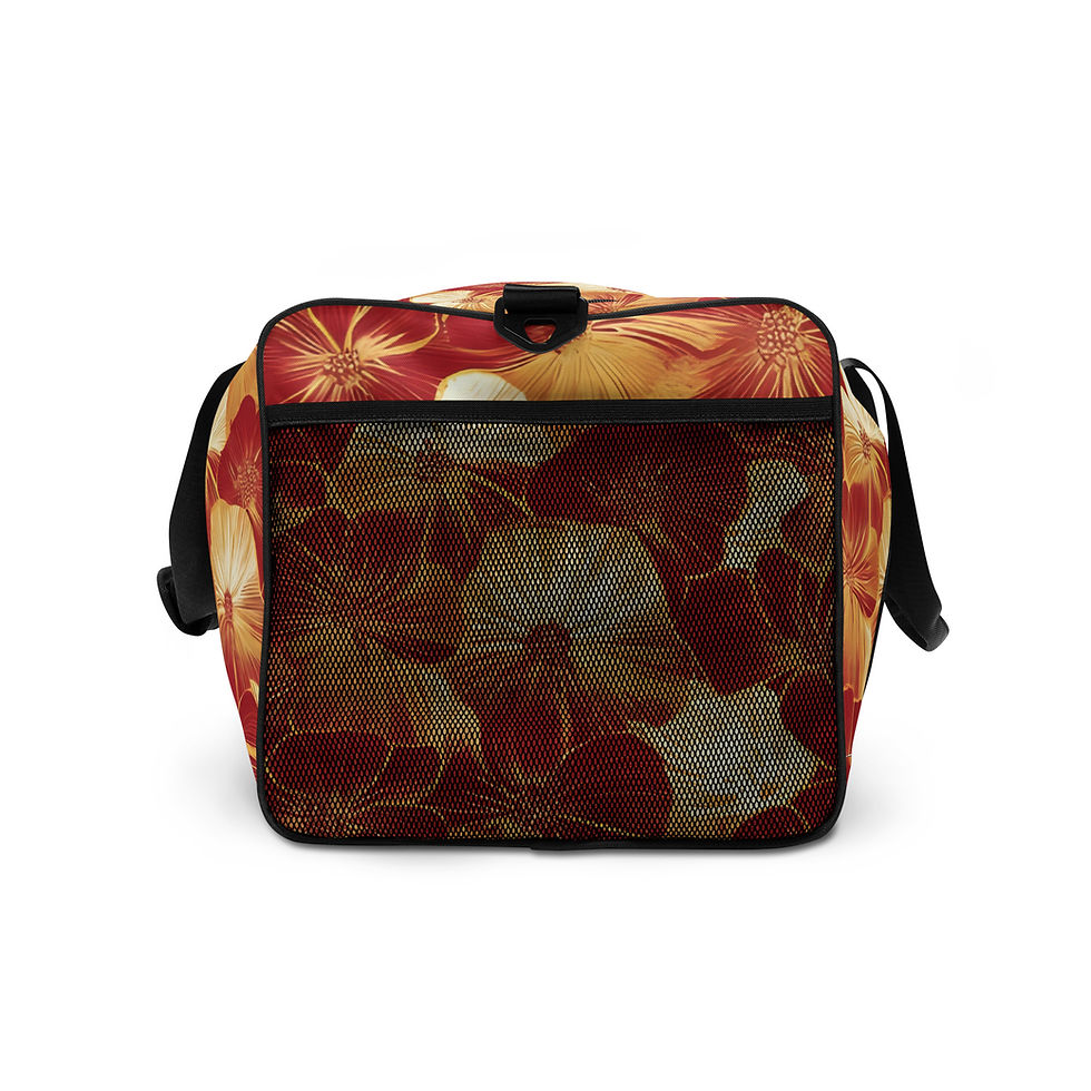 Thumbnail: Golden Florals - Duffle bag