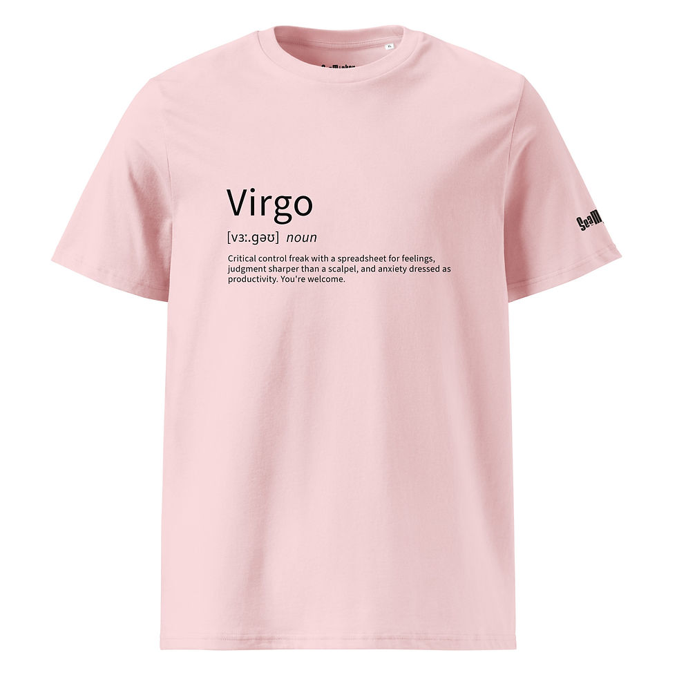Thumbnail: Virgo Definition - Unisex organic cotton t-shirt