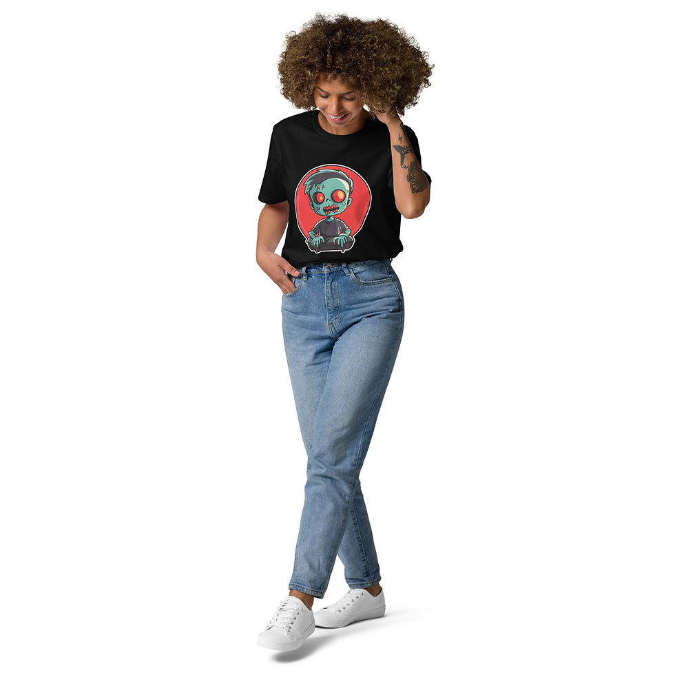 Thumbnail: Zombie Kid - Unisex organic cotton t-shirt