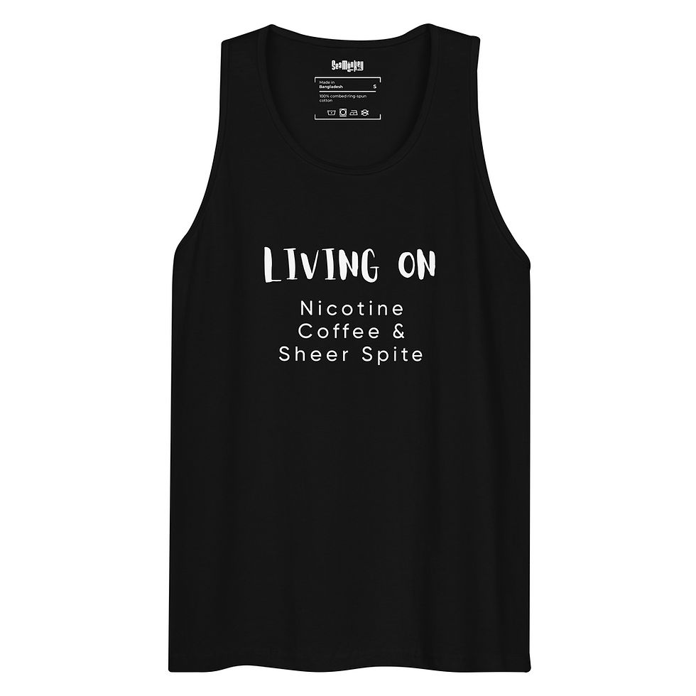 Thumbnail: Living on - Unisex Tank Top