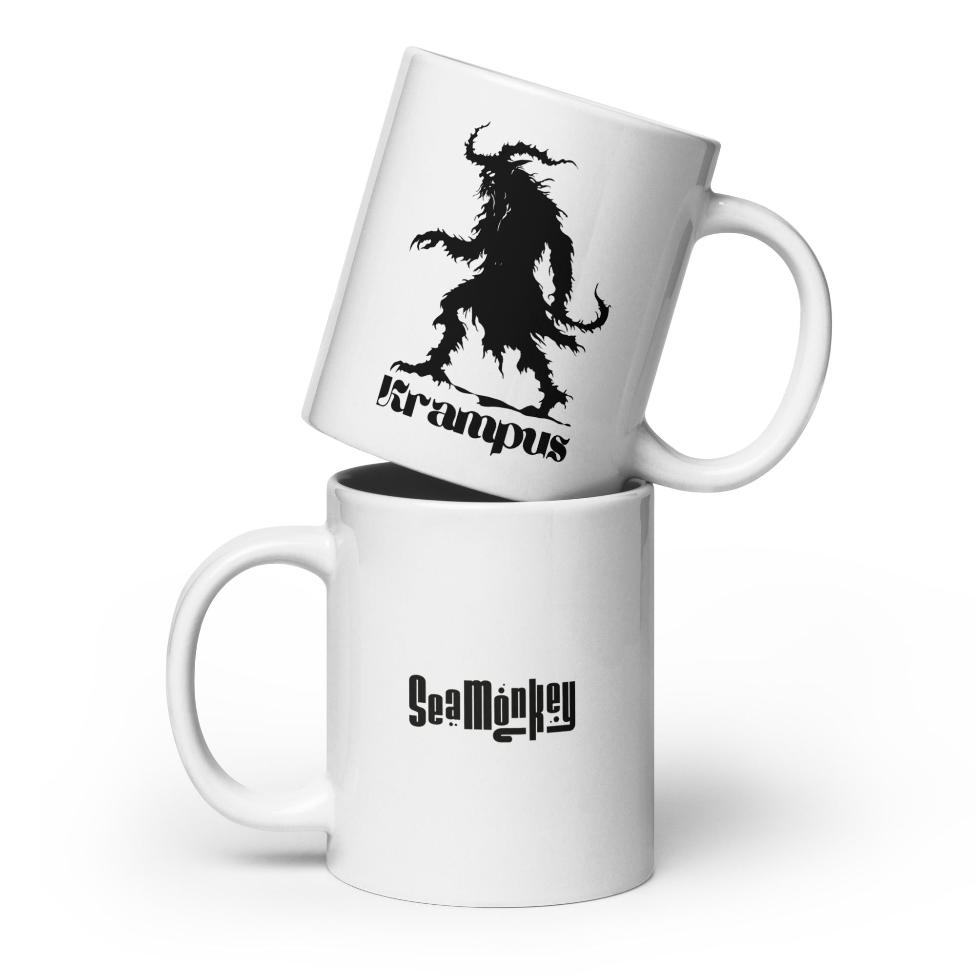 Krampus - White glossy mug