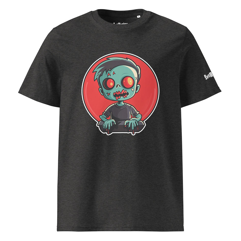 Thumbnail: Zombie Kid - Unisex organic cotton t-shirt