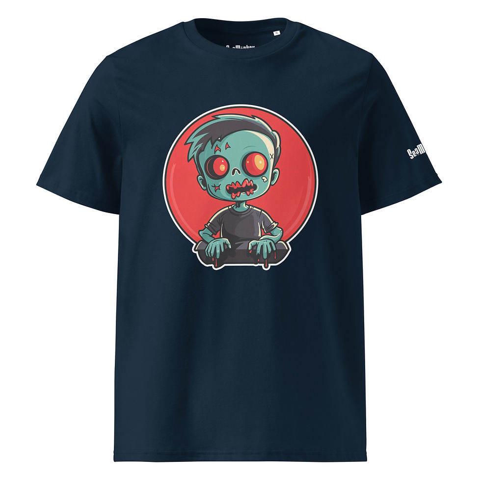Thumbnail: Zombie Kid - Unisex organic cotton t-shirt