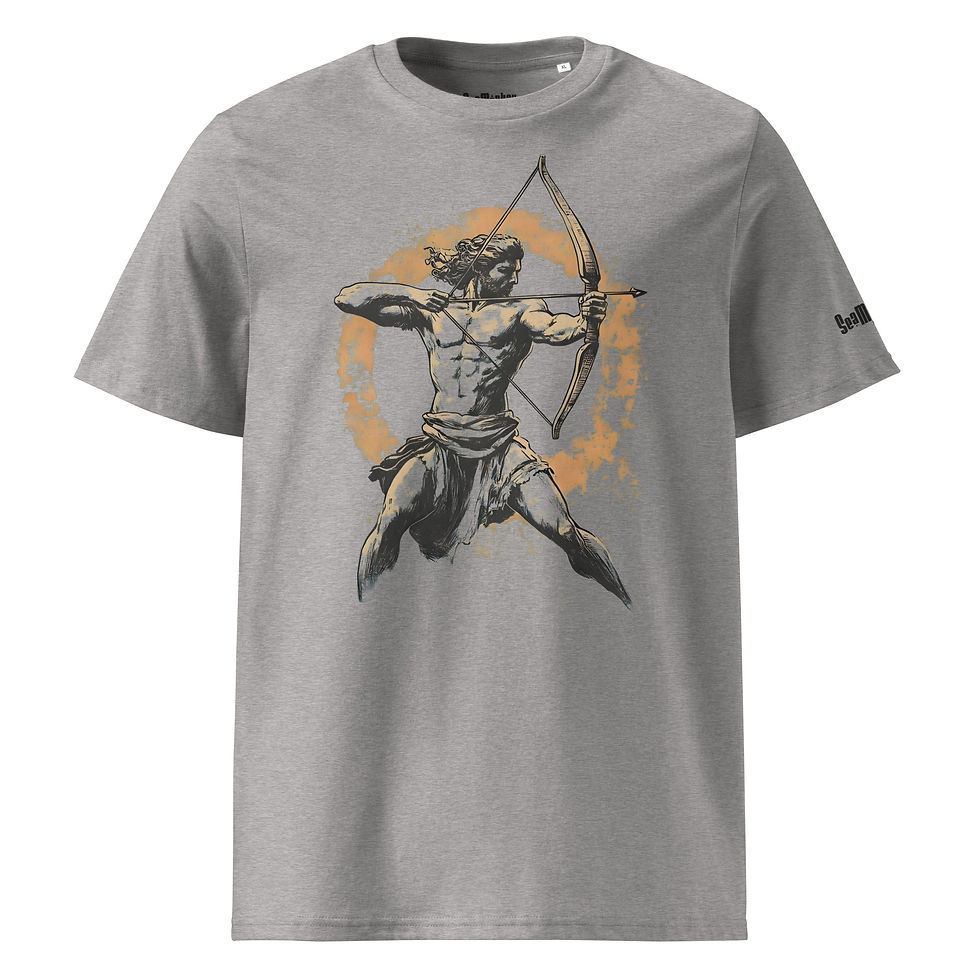 Thumbnail: Sagittarius - Unisex organic cotton t-shirt