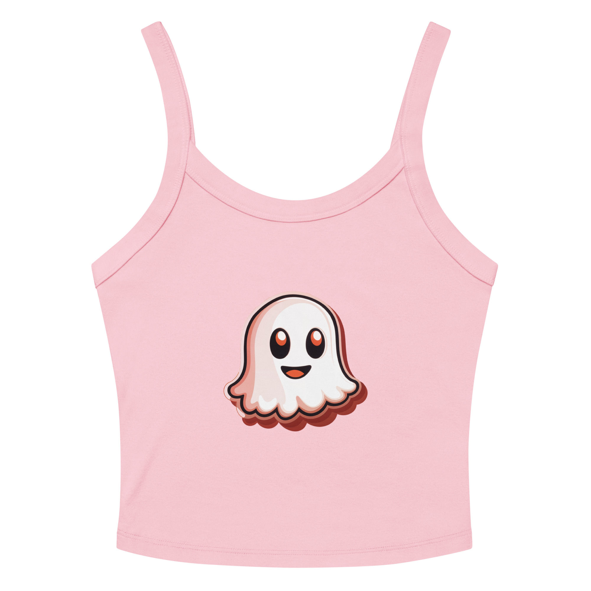 Ghost - Women’s micro-rib tank top