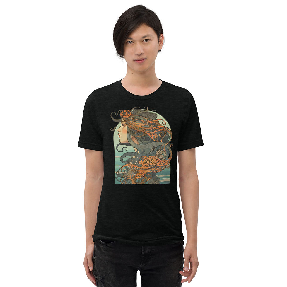 Thumbnail: Art Nouveau Mermaid