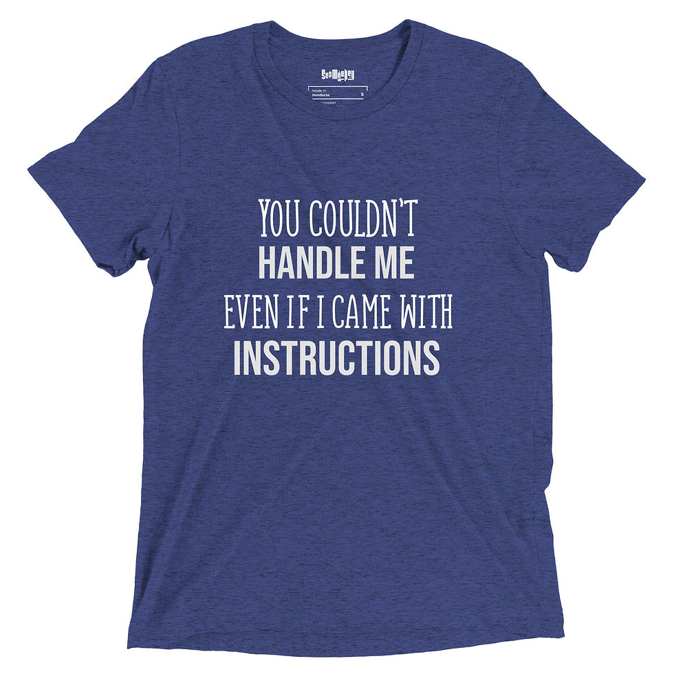 Thumbnail: You couldnt handle me - Short sleeve t-shirt
