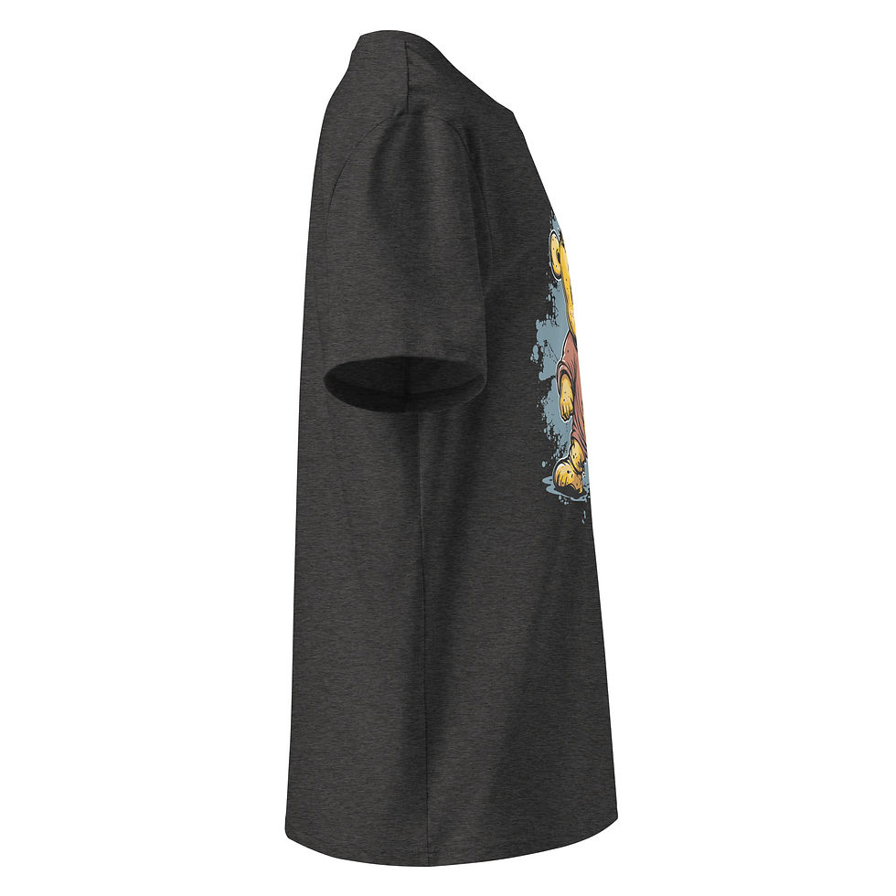 Thumbnail: Zombie Bear - Unisex organic cotton t-shirt