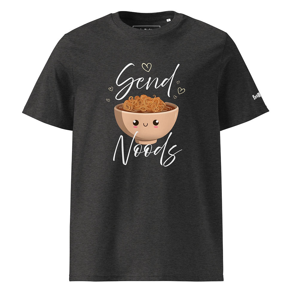 Thumbnail: Send Noods - Unisex organic cotton t-shirt