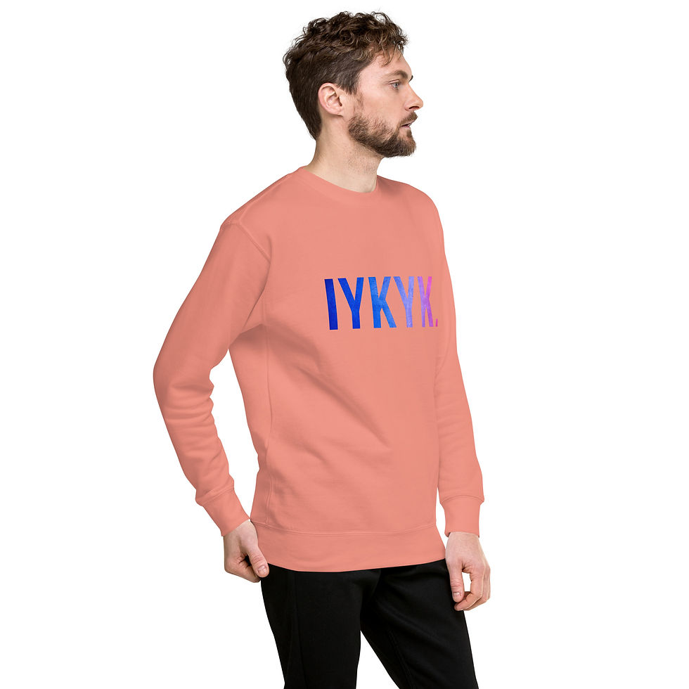 Thumbnail: IYKYK, The Gay Agenda - Unisex Triblend Vintage Graphic Tee