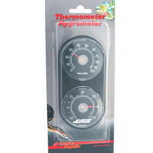 Lucky Reptile Dial Thermometer/Hygrometer Riverview Reptiles