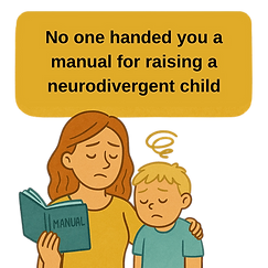 parent and child with manual image
